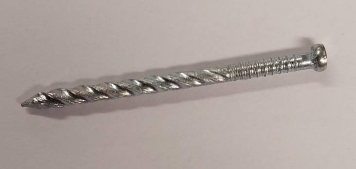 Lastulevynaula sähkösinkitty 40 x 2,2 - Naulat - 6414543602463 - 1