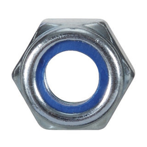 Lukkomutteri M8 nyloc 500kpl - Mutterit - 6417926164183 - 1