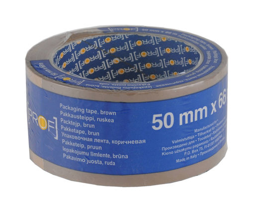 Pakkausteippi PROF 50mmx66m ruskea - Teipit ja tiivisteet - 6405422534043 - 1
