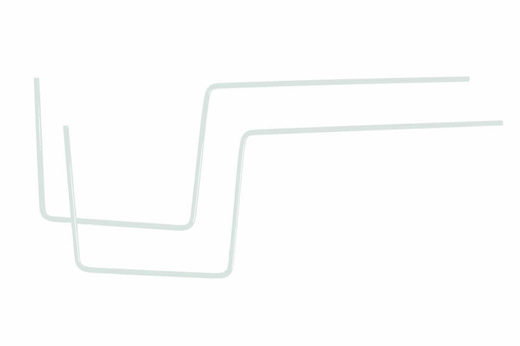 Parvekelaatikon kannatinraudat valkoinen - Ulkoruukut - 6416556101773 - 1