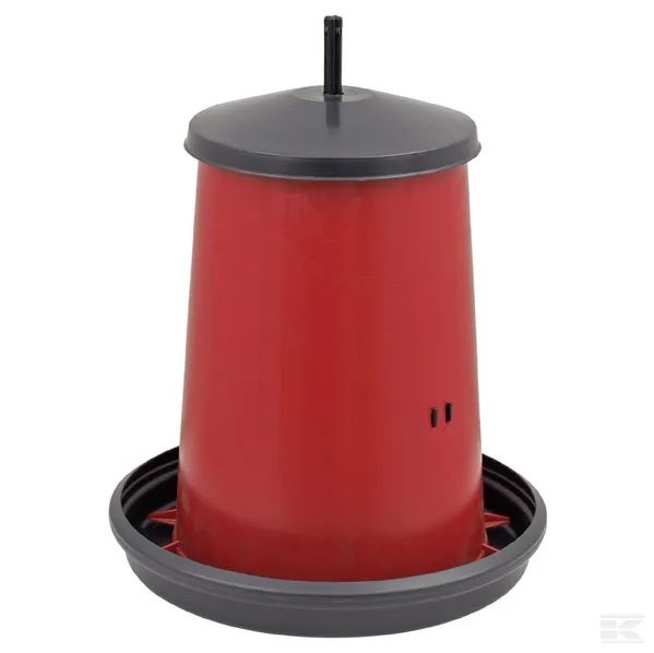 Rehuautomaatti linnuille muovinen 18 kg - Kanalatarvikkeet ja kanalat - 8068057259033 - 1