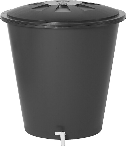 Sadevesitynnyri 210l sis. hana + kansi - Muut puutarhatarvikkeet - 4023122269823 - 1