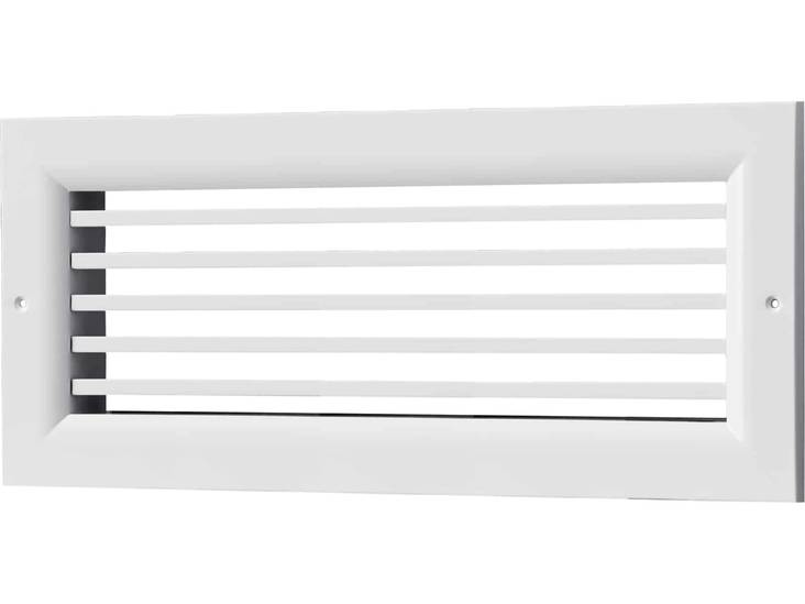 Säle Pisla Ong 450x150 mm valkoinen - Säleiköt - 6414675126523 - 1
