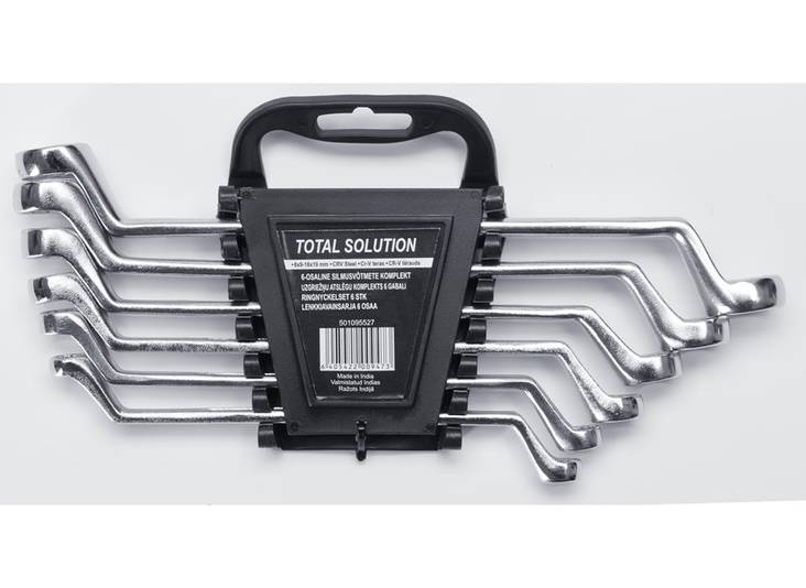Silmukka-avainsarja TotalSolution 6-osaa - Kiintoavaimet ja silmukka-avaimet - 6405422009473 - 1
