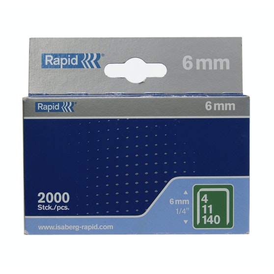 Sinkilä Rapid 140/6mm 2000 kpl - Sinkilät ja niitit - 7313469140013 - 1
