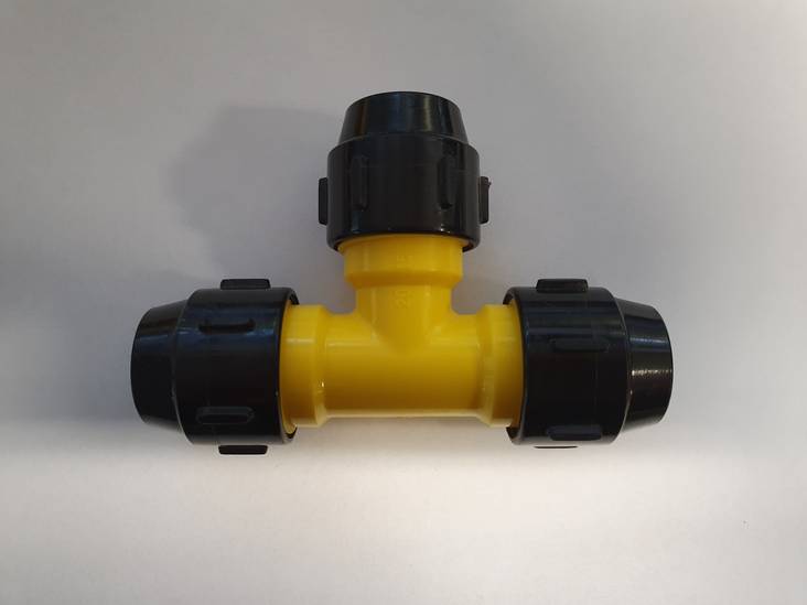 T-liitin 1/2" muovinen - Kierreliittimet - 6432103 - 1