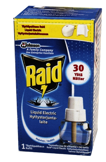 Täyttöpakkaus Raid Liquid Electric - Hyönteisten Torjunta-aineet - 5000204803723 - 1