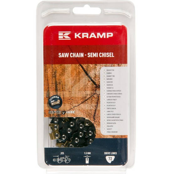 Teräketju Semi Chisel .325" 1,5mm 72 VL - Teräketjut ja terälaipat - 8719607117333 - 1