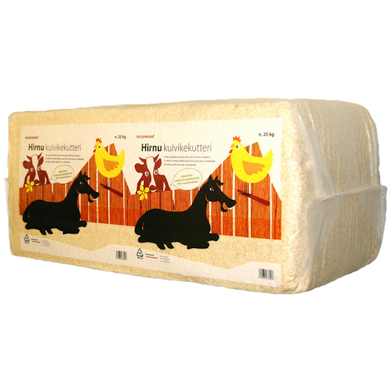 Versowood Hirnu kuivikekutteri 25 kg - Kuivikkeet - 6430032638003 - 2