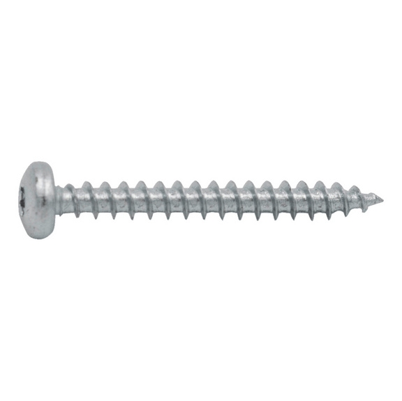 Yleisruuvi tx15 zn 4x40 100kpl - Kupukantaiset yleisruuvit - 6417926408423 - 1