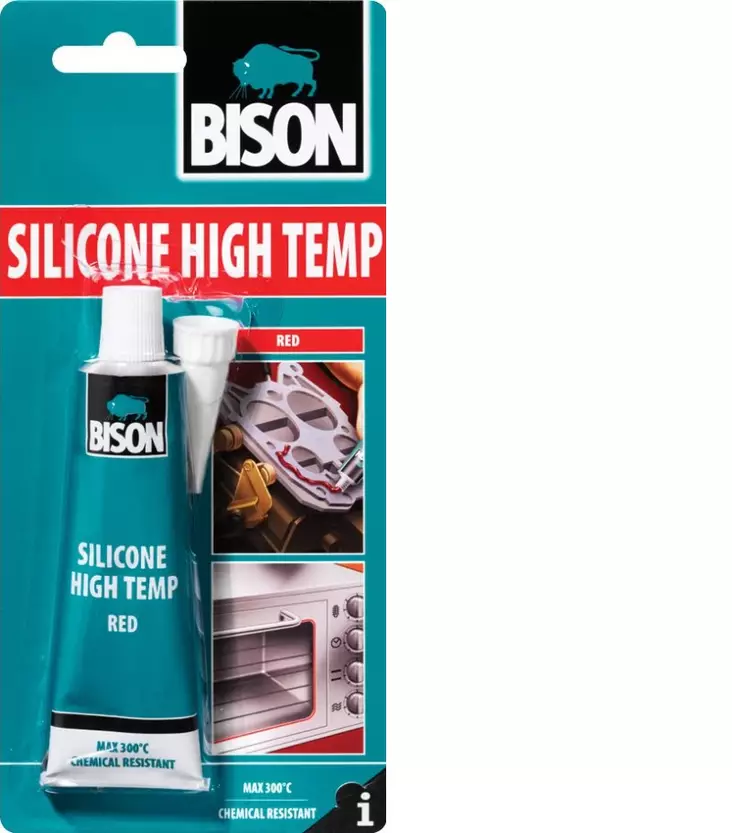 Bison Silicone High Temp - Kemikaalit - 8710439101163 - 1