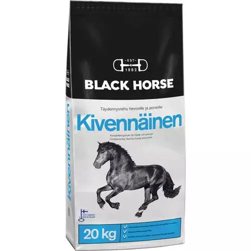 Black Horse Kivennäinen 20 kg - Hevosen rehut - 6416225070263 - 2