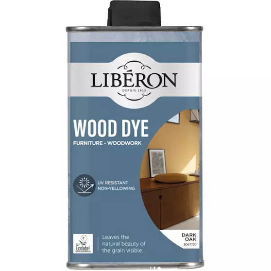 Libéron Puupetsi 250ml Dark Oak - Kuullotteet - 3282391065883 - 1