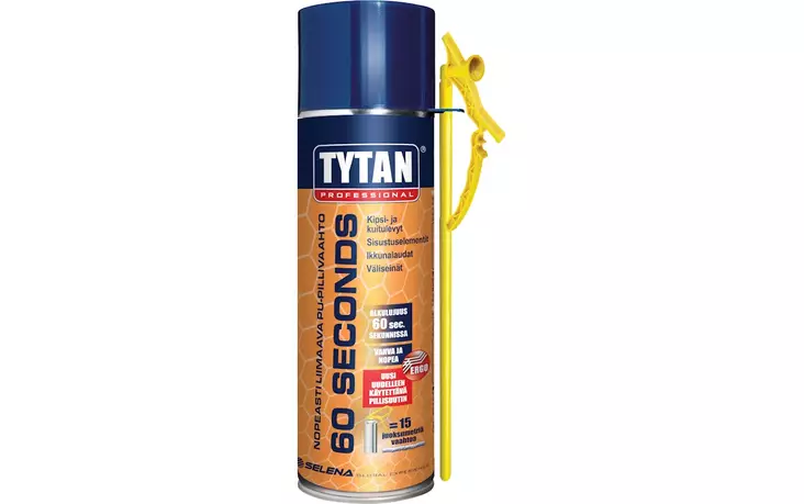Uretaanivaahto TYTAN 60 Seconds 300ml - Polyuretaanieristeet - 5902120164943 - 1