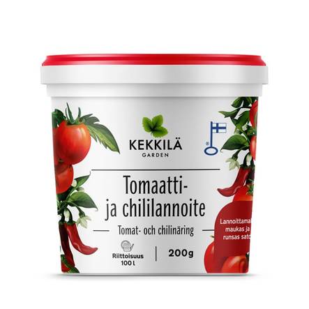 Tomaatti- ja chililannoite Kekkilä 200g - Kukkaravinteet - 6433000343534 - 1