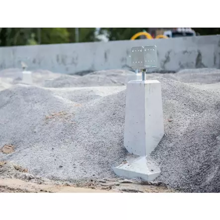 Perustuspilari BCE TP-400 125/450 55kg - Perustuspilarit - 6438313536154 - 2