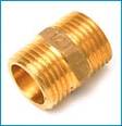 Kaksoisnippa messinki 1/2" (DN15) 1571304 - Kierreliittimet - 6417258221738 - 1