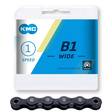 Ketju 1-v KMC B1 Wide 1/2 x 1/8", 112 L - Polkupyörät ja tarvikkeet - 4715575891194 - 2