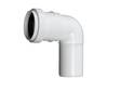 Kulmayhde 32x88,5 valkoinen 2440041 - Viemäriputken osat - 6414904213154 - 1