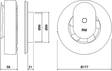 Puhallin Pax Calima valkoinen - Kylpyhuonepuhaltimet - 7391477155014 - 4