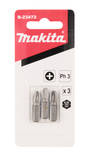 Ruuvauskärki Basic 25mm PH3 3kpl B-23472 - Ruuvauskärjet - 088381408004 - 2