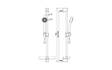 Suihkusetti Oras 521 Apollo 70 mm - Suihkusetit - 6414150076244 - 2