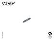 YCF Pakoaukon pinnapultti - Moottorien varaosat - 898-06034 - 1