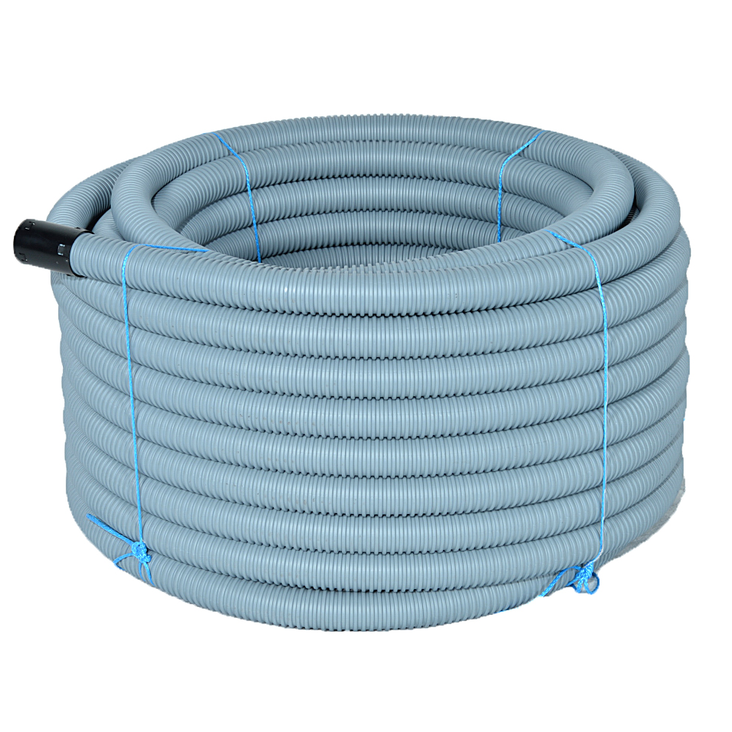 Asennusputki SN8 50/42 x 50m harmaa - Kaapeliputket ja asennusputket - 6430039252004 - 1