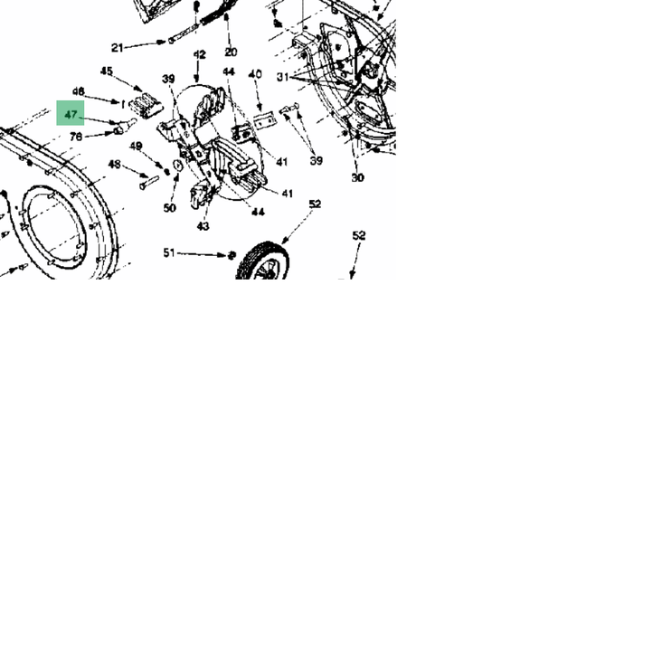 Chipper Clip Spring, MTD - Muut MTD varaosat - 4049582348274 - 1