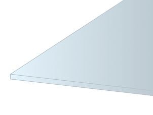 Glaslite tasainen levy 5x500x750 mm - Valokatteet ja kennolevyt - 5702777001284 - 1
