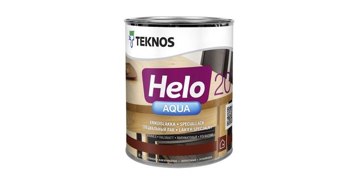 Helo Aqua 20 Erikoislakka 0,9l - Kaluste-, lattia- ja ovilakat - 6414621037934 - 1