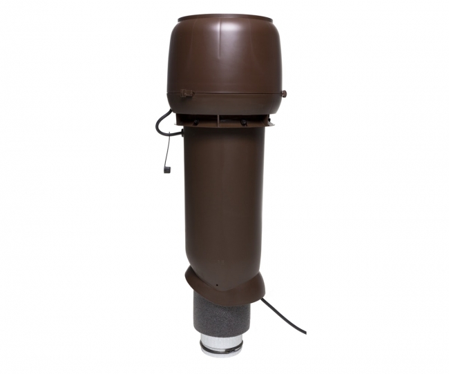 Huippuimuri VILPE E190P/125/700mm ruskea - Huippuimurit ja tarvikkeet - 6417323735344 - 1