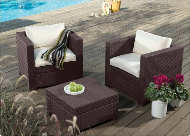 Keter Humber Set - Puutarhapöydät, -penkit ja ryhmät - 100394 - 1