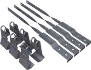 Lapetikkaan asennussarja Sinkitty - Kattoturvatuotteet - 6417538011844 - 1