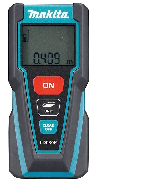 Makita Laseretäisyysmittalaite LD030P - Etäisyysmittarit - 88381699914 - 1