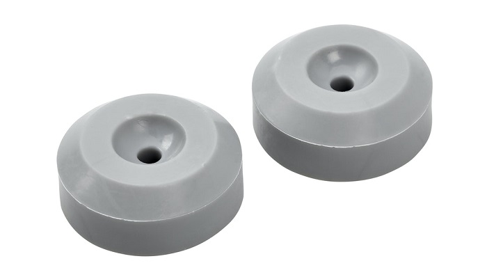 Ovenpysäytin PROF 890 30mm harmaa 2kpl - Ovisalvat, ovivasteet ja ovistopparit - 6438313581284 - 1