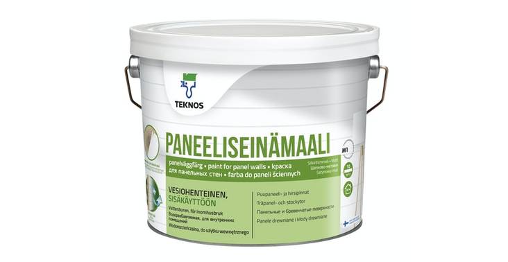 Paneeliseinämaali 2,7l PM1 valkoinen - Seinämaalit - 6414621142584 - 1