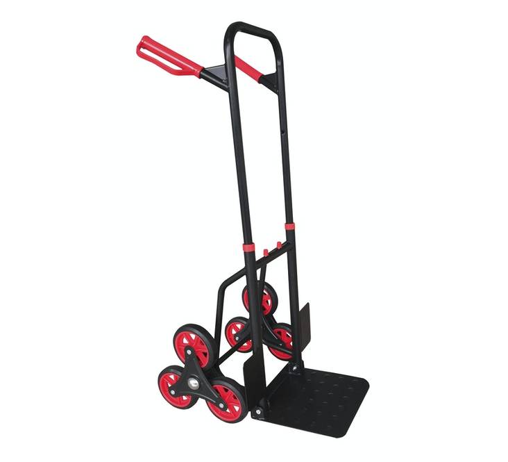 Porrasnokkakärry kokoontaittuva 150kg - Nokkakärryt ja pumppukärryt - 6438313558804 - 1