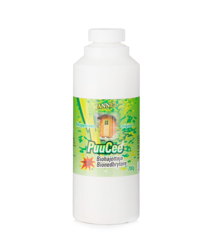 PuuCee Biohajottaja 700g - Kuivikekäymälän lisätarvikkeet - 5060190640344 - 2