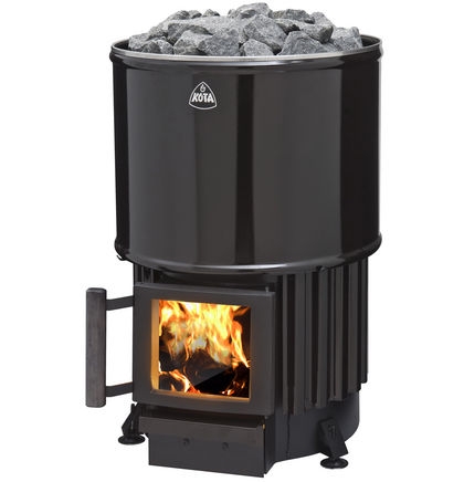 Puukiuas Kota Luosto mustalla vaipalla - Puukiukaat - 6417810021424 - 1