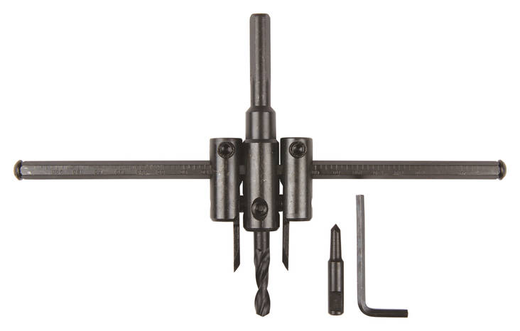 Säädettävä poranterä 30 - 200 mm D-57102 - Reikäsahat - 088381461184 - 1