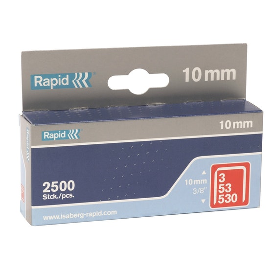 Sinkilä Rapid 53/10mm 2500 kpl - Sinkilät ja niitit - 7313469053054 - 1