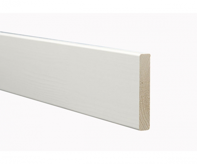 Smyygilauta 15x90x3200 valkoinen - Peitelistat - 6417153007444 - 1