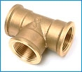 T-yhde messinki 1/2" (DN15) 1570504 - Kierreliittimet - 1570504 - 1