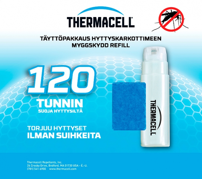 Täyttöpakkaus Thermacell Mega Pack R-10 - Hyönteisansat ja Hyttyskarkottimet - 843654000374 - 1