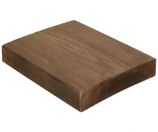 Terassilauta kestopuu 33x170 ruskea - Terassilaudat - 6438313519874 - 1