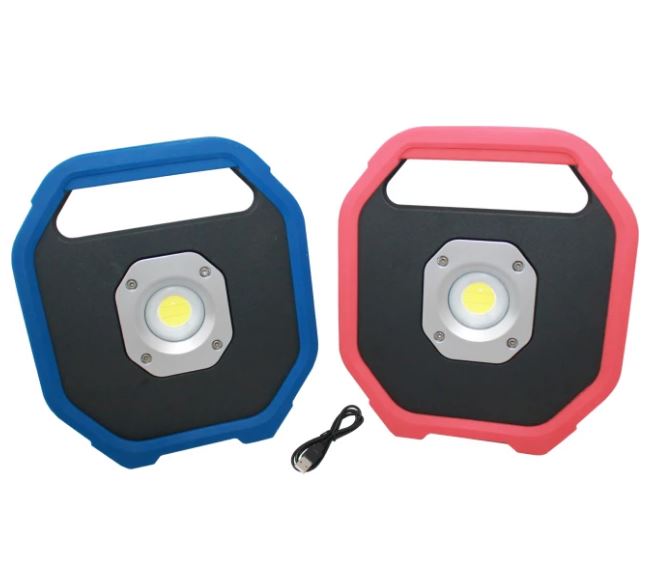 USB-Ladattava Työvalo 10W 1100lm - Työmaavalaisimet ja valonheittimet - 6430032157894 - 1