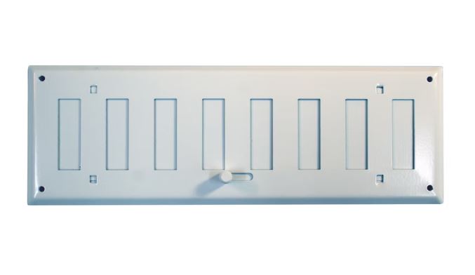 Virtaussäleikkö FläktGroup HSO 400x100 - Tuloilmaventtiilit ja poistoilmaventtiil - 6417461006054 - 1