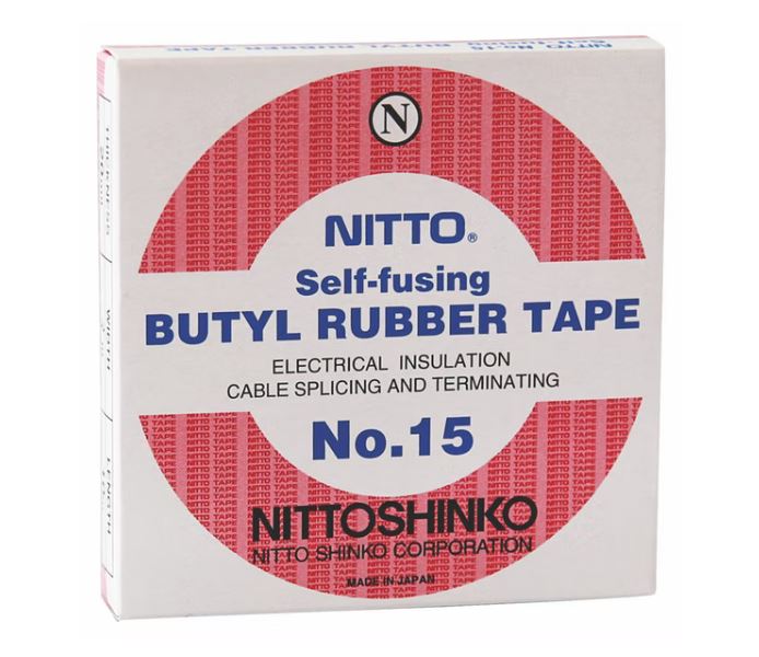Vulkanoituva Teippi NITTO 19mm x 10m - Teipit ja tiivisteet - 7317548221914 - 1