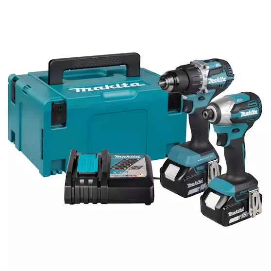 Akkukonesarja Makita DLX2576TJ 18V LXT - Akkukonesarjat - 0197050016874 - 1